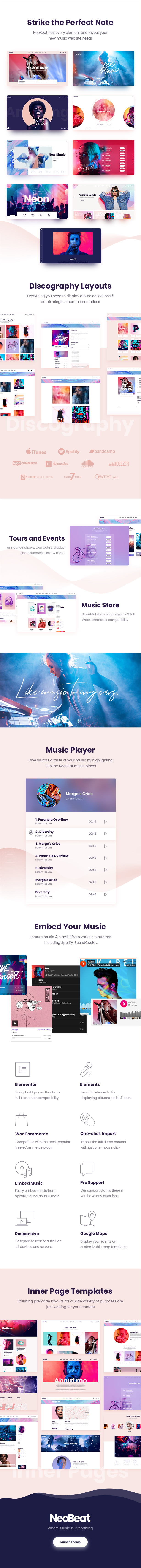 NeoBeat - Music WordPress Theme - 2